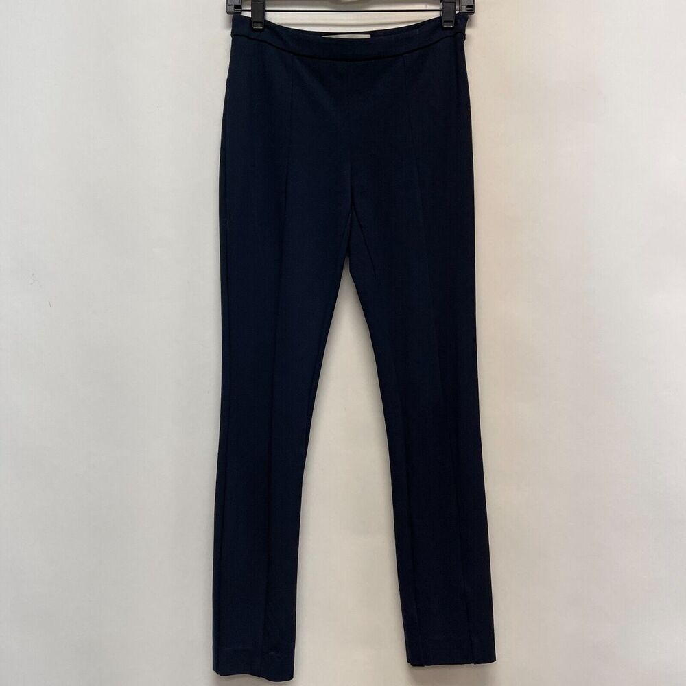 Diane Von Furstenberg Women's Skinny Pants Size 2 Navy Blue